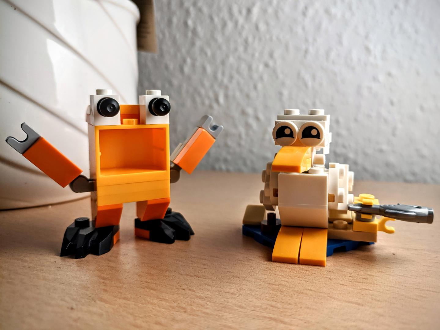 Duck and Mr Garbage Boy