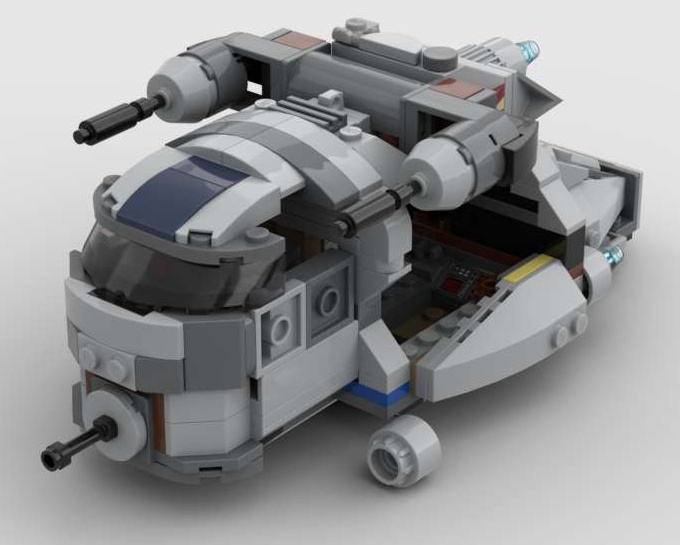 Imperial Gunship - 75346 + 40755 alternate build