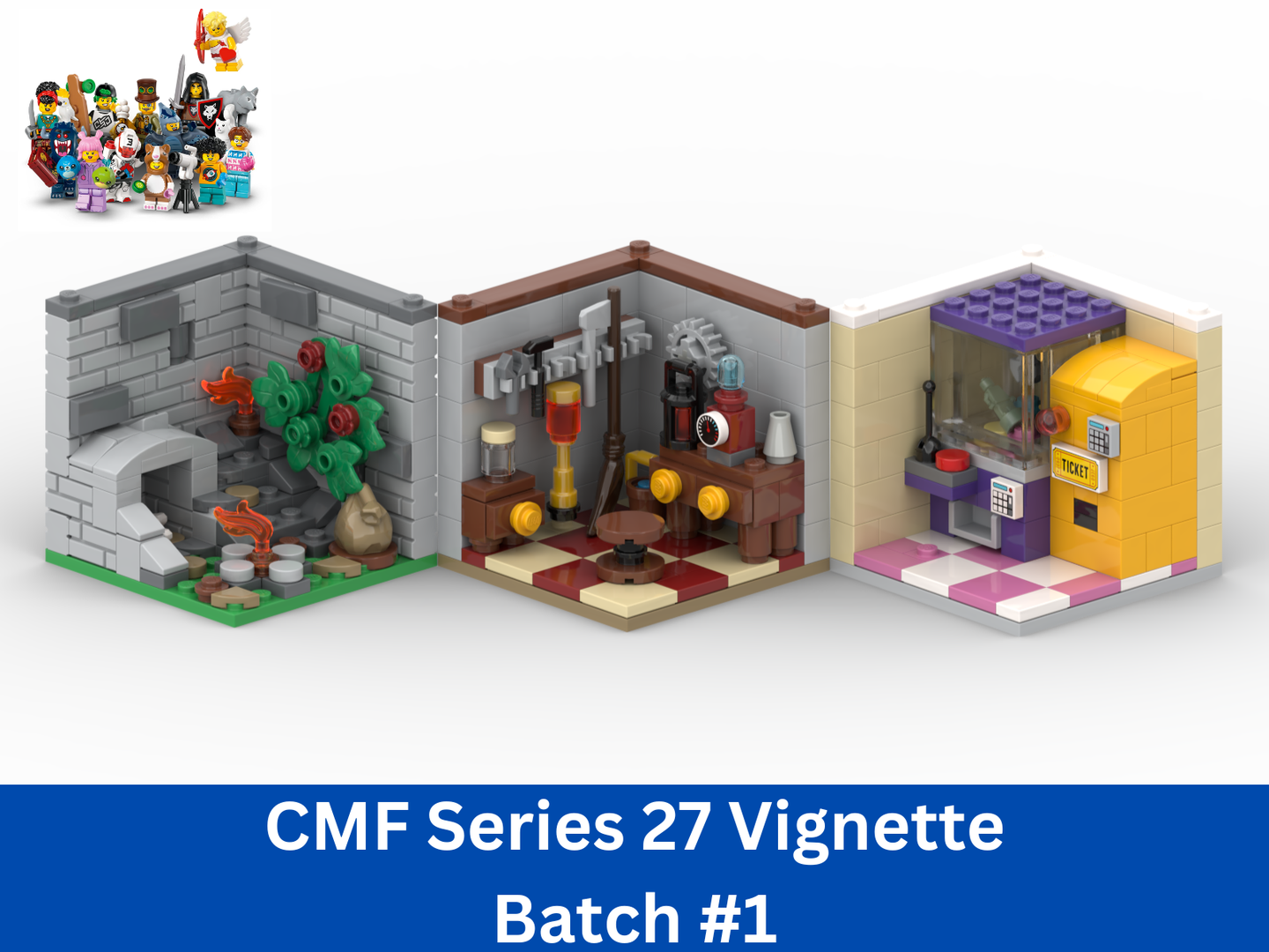 Series 27 CMF (71048) Vignette/Habitat - Batch1