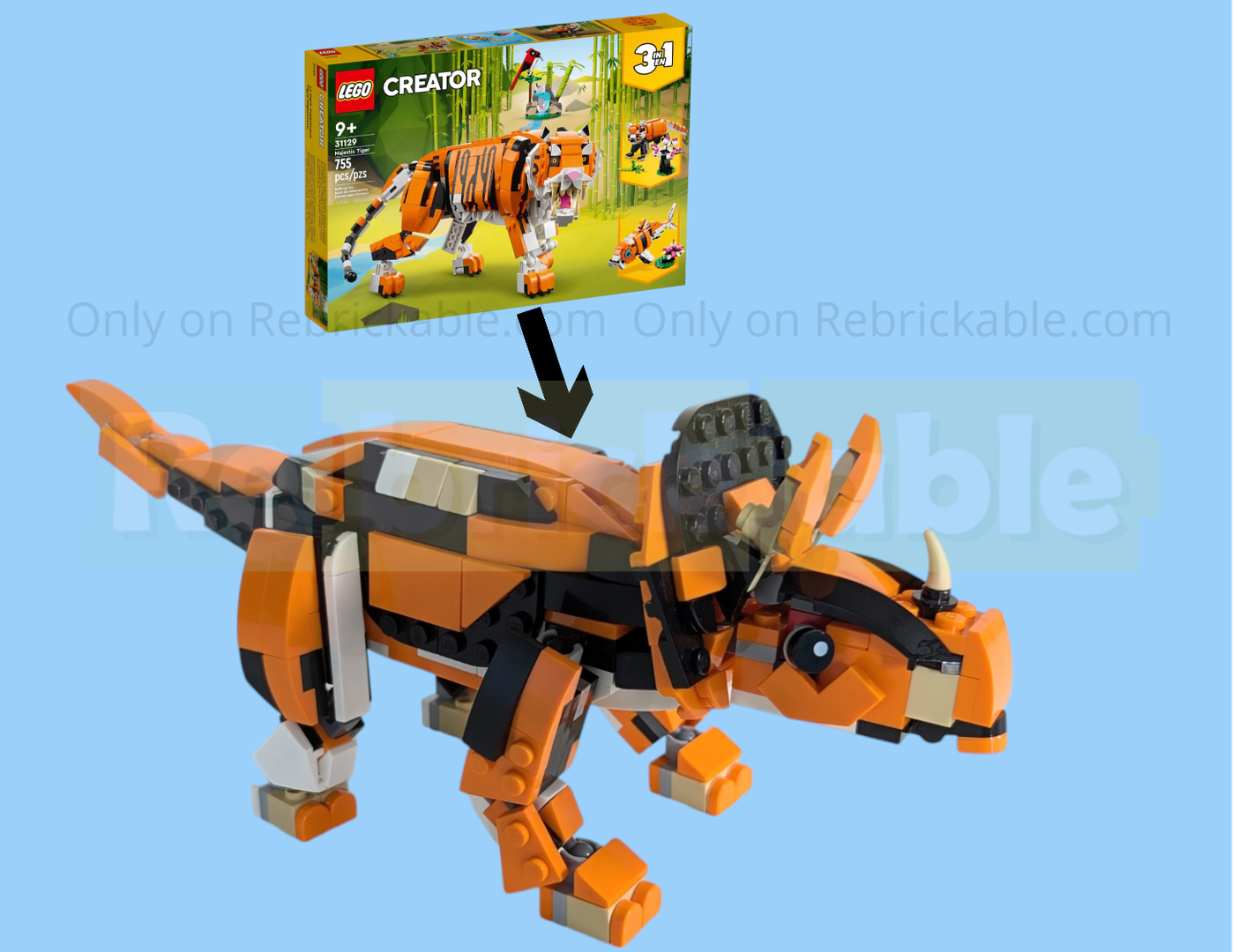 Lego 31129 Triceratops