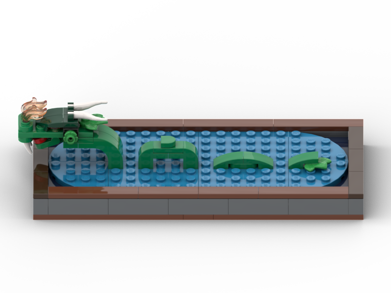 31120 - Swimming Fire Serpent