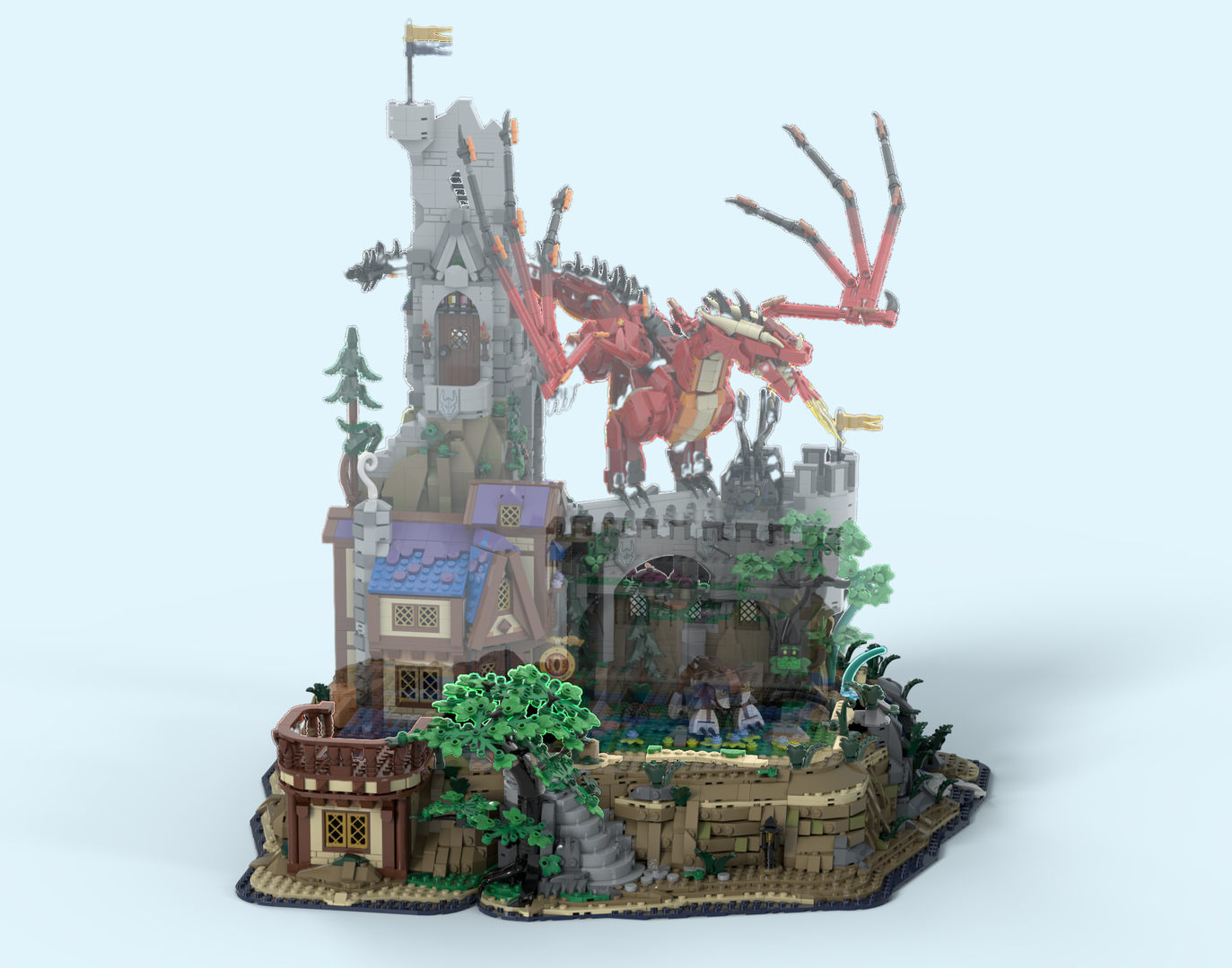 DUNGEONS AND DRAGONS - 21348 (BASE UPGRADE)