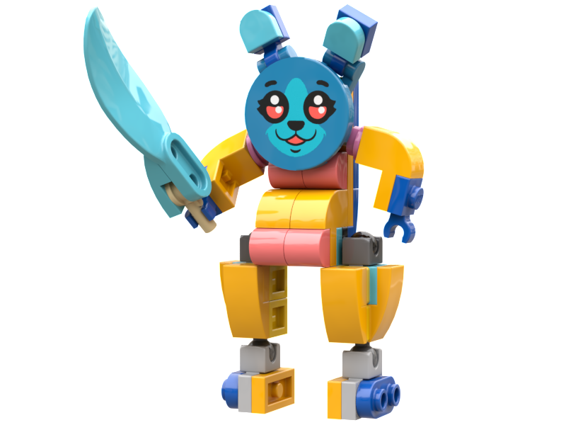 71488 Bunny Warrior alternate build