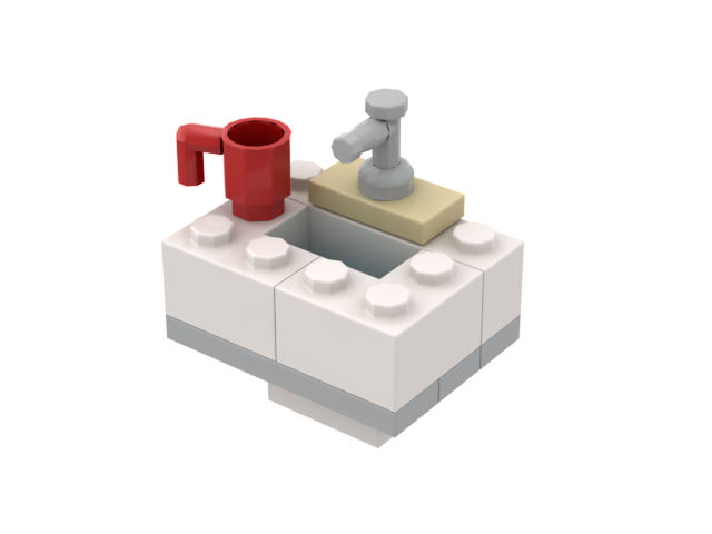 BYGGLEK Sink (MOC-208322) - LEGO MOC | MOC Tracker