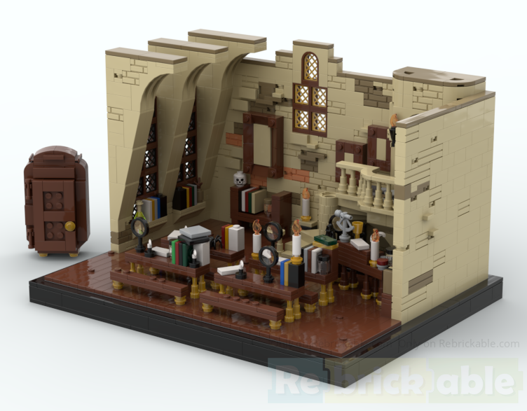 The Defense Against the Dark Arts Classroom