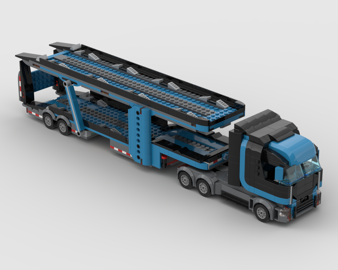MOD of 60408 Car Transporter for Speed Champions
