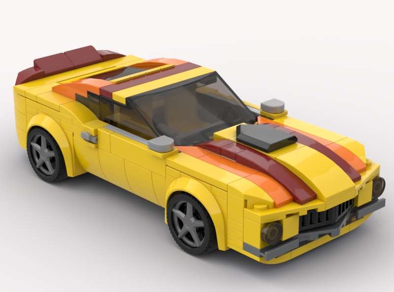 Classic 1970s Chevrolet Camaro from 76901