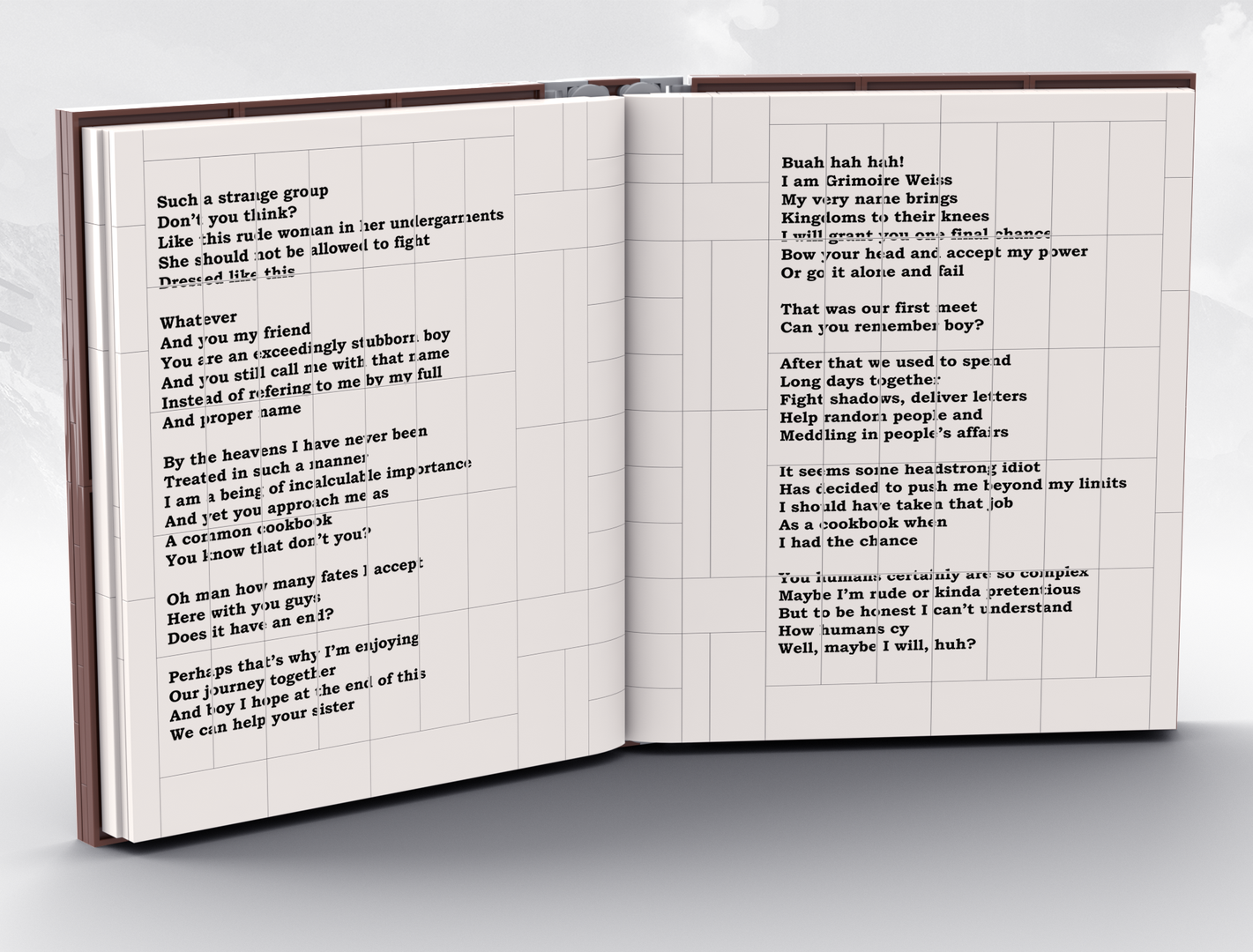 NieR Replicant Grimoire Weiss Puzzle