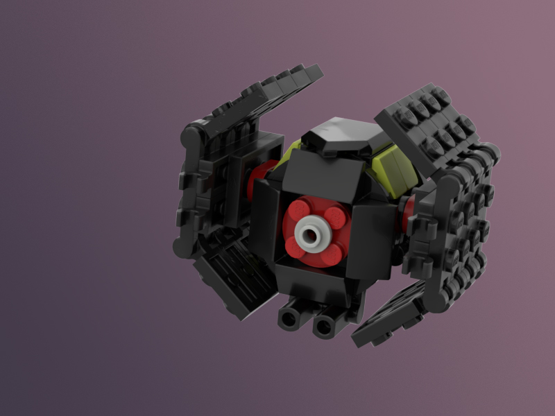 TIE Advanced (31159) alternate build