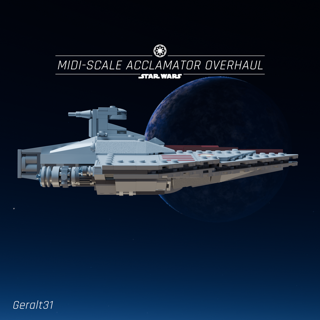 Midi-Scale Acclamator Overhaul - 75404 Modification