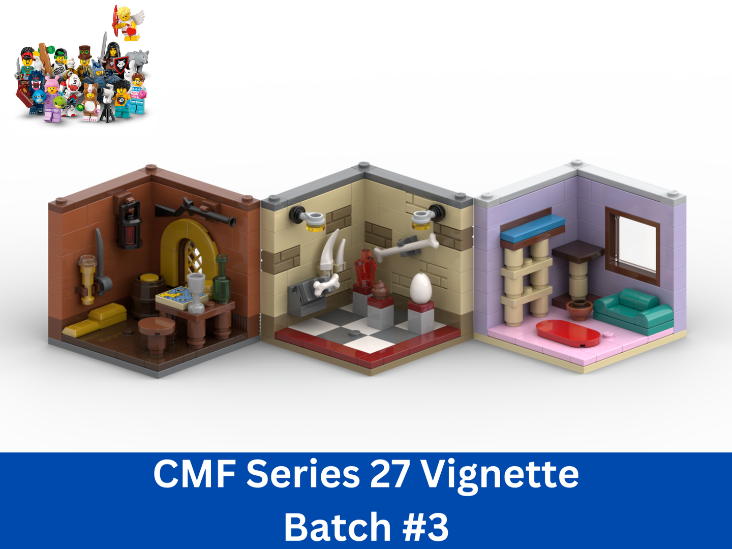 Series 27 CMF (71048) Vignette/Habitat - Batch 3