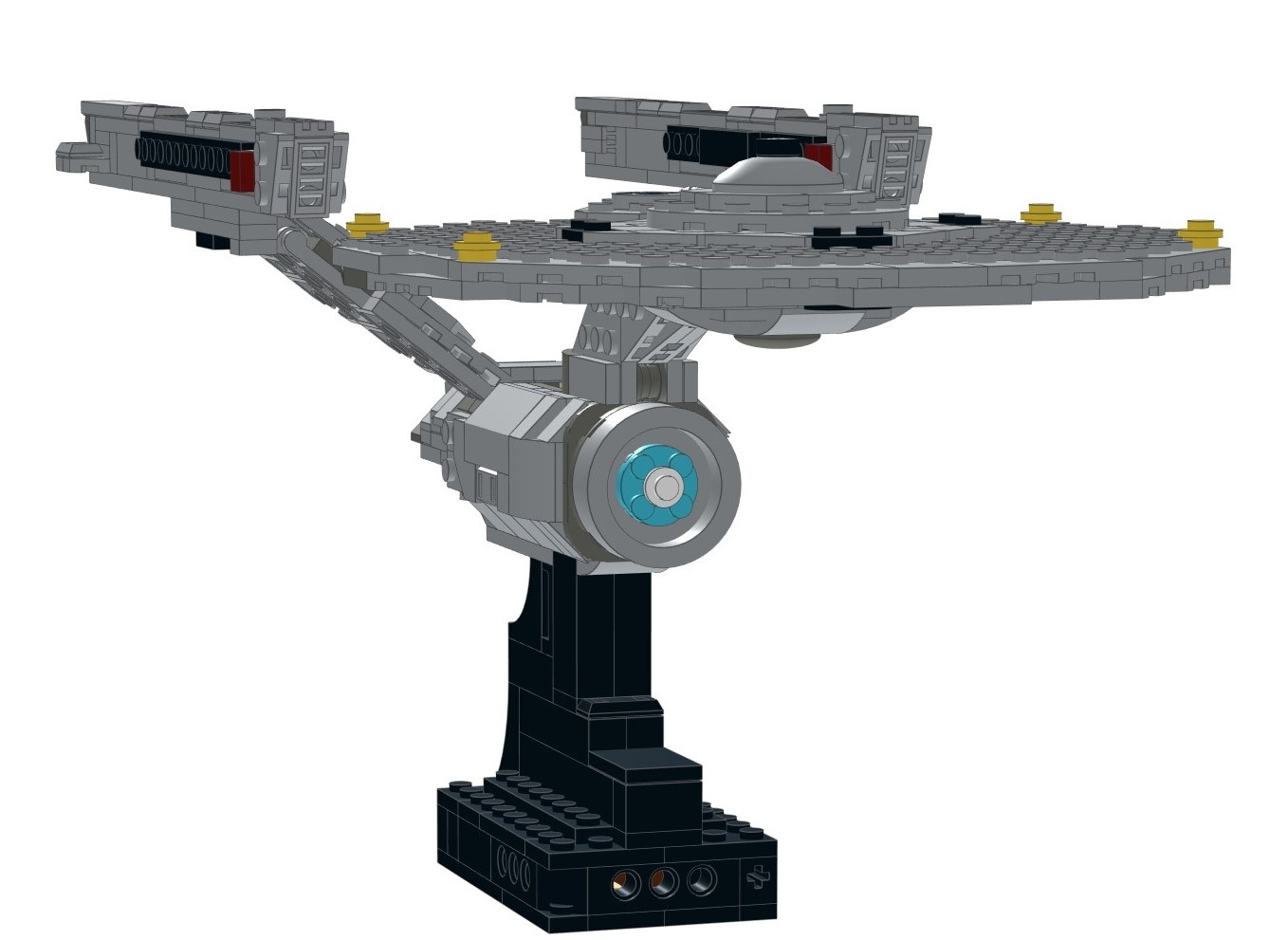 Star Trek U.S.S. Enterprise A / refit (Version1, 75375 Alternate Build)