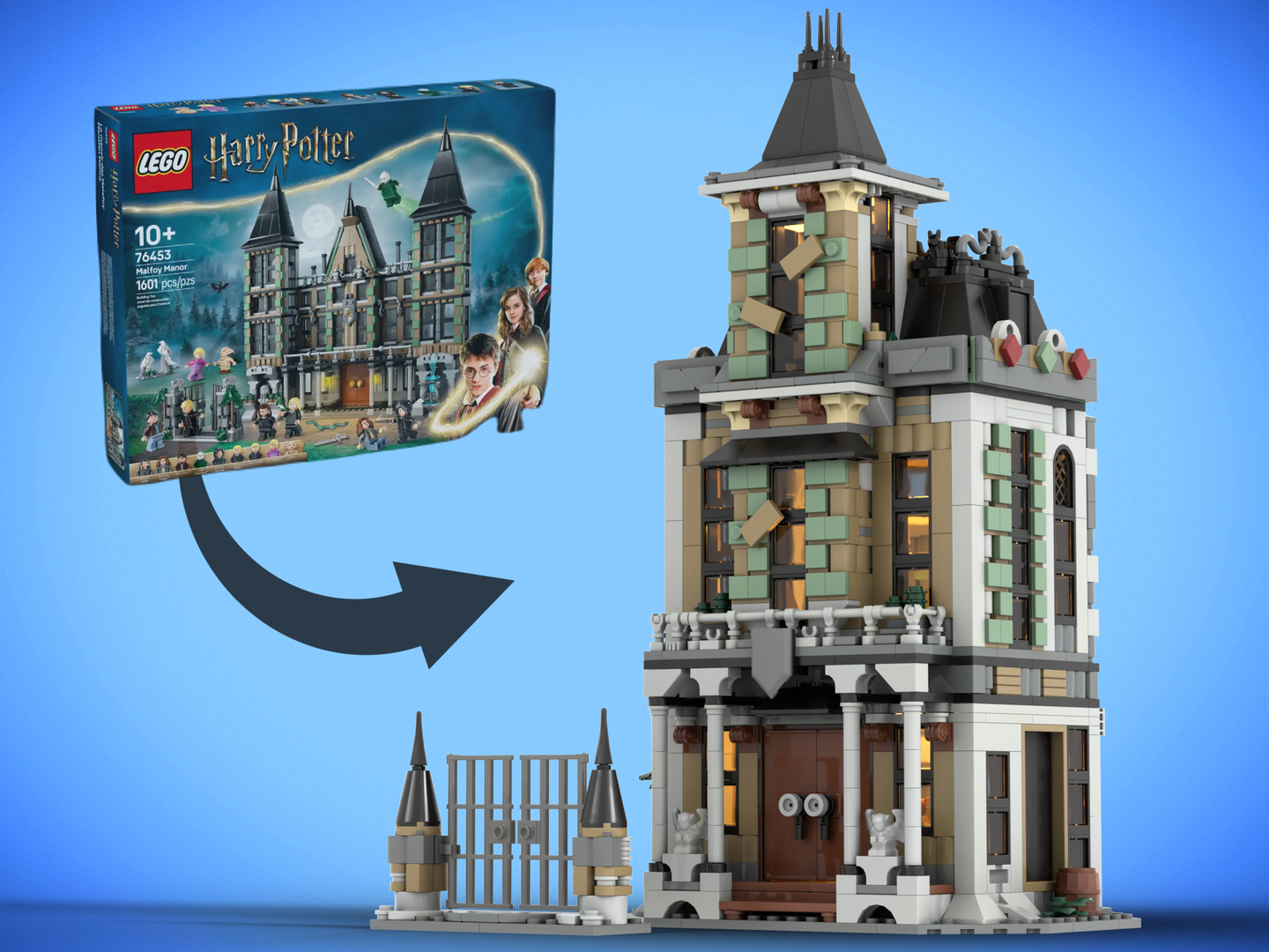 Haunted Mansion - Alternate Build of Malfoy Manor 76453