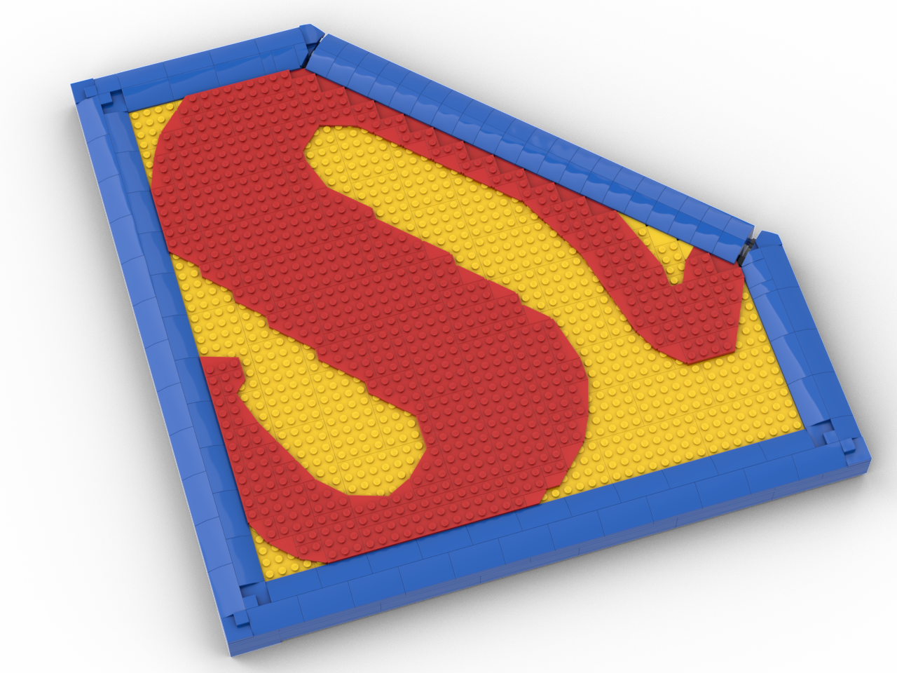 Superman logo for on-wall display