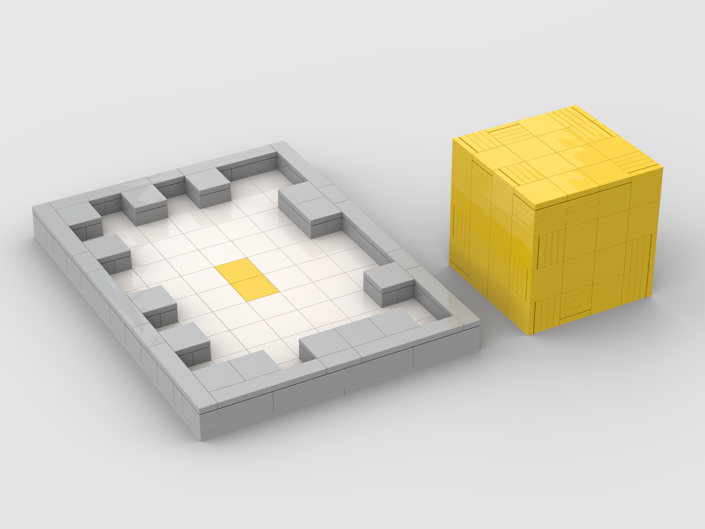 Cube Puzzle #3 - Yellow