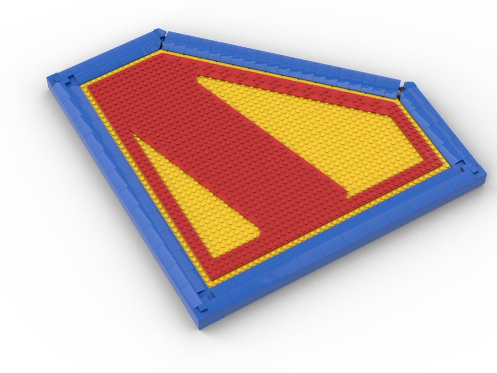 2025 superman logo for on-wall display