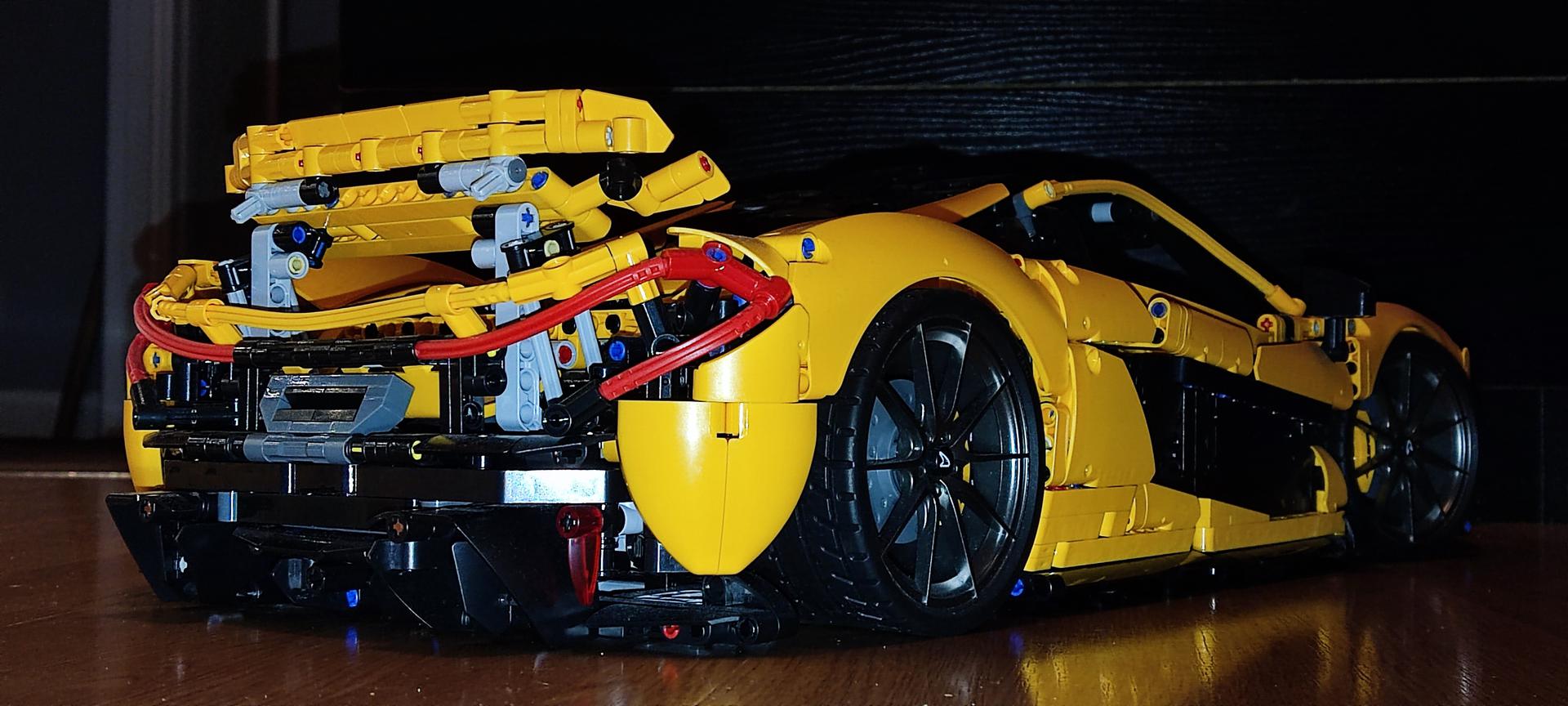 McLaren P1 42172 Adjustable Rear Wing and DRS Mod (MOC-209501) - LEGO ...
