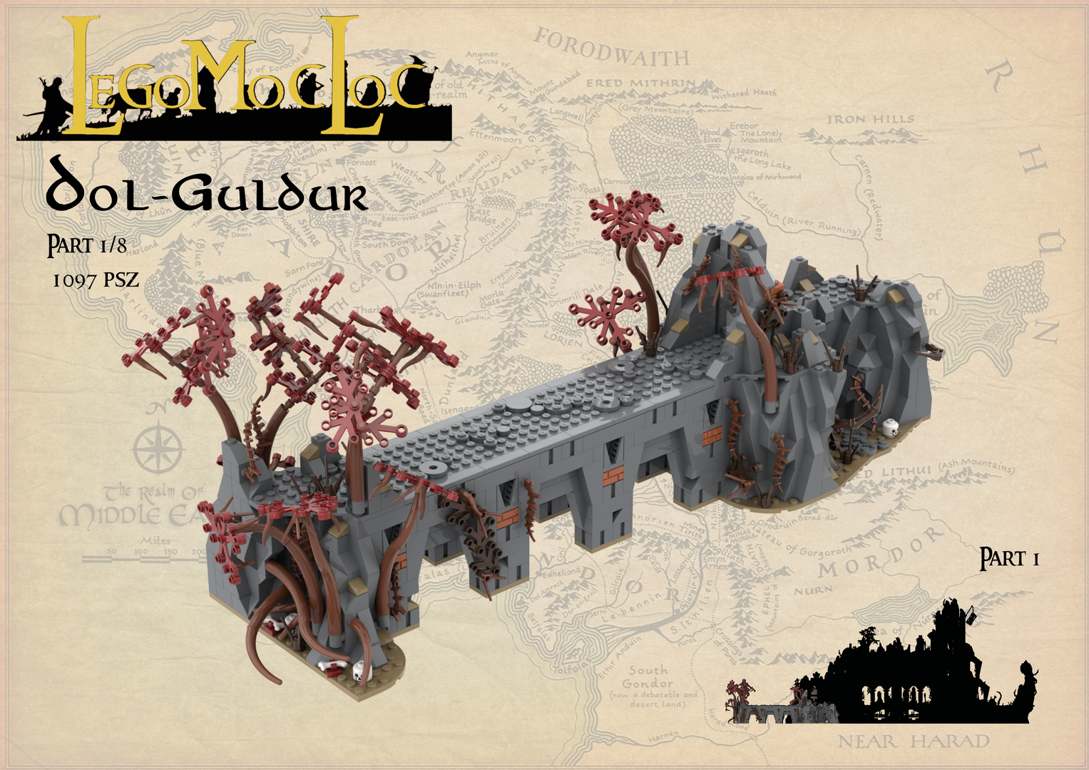 UCS Dol-Guldur - part 1/8