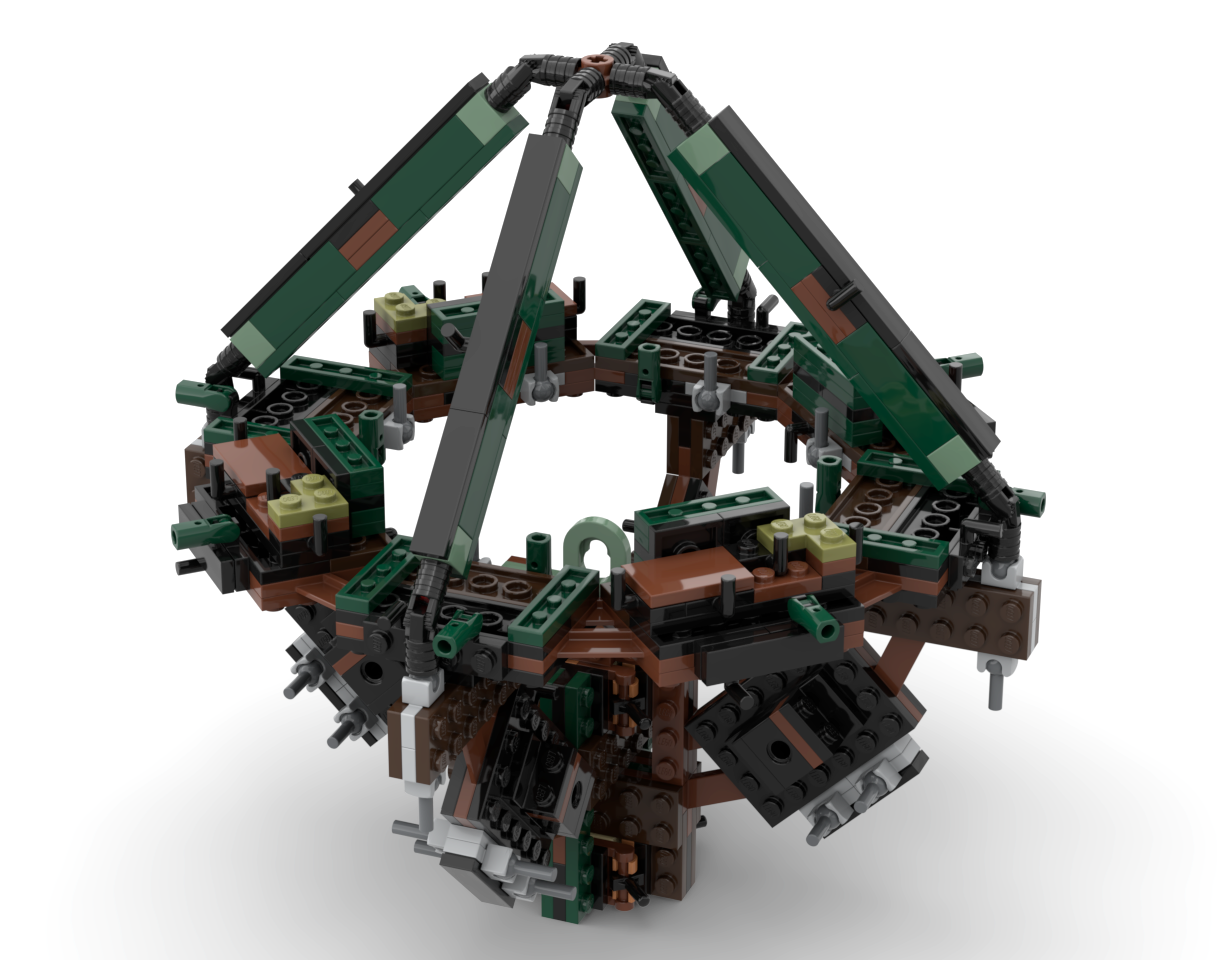 HANGING FLOWER BASKET alternate build