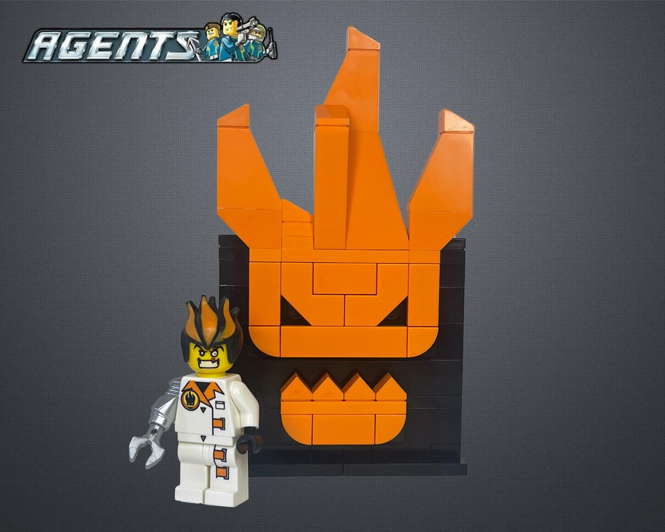 Brick Built Dr. Inferno Logo