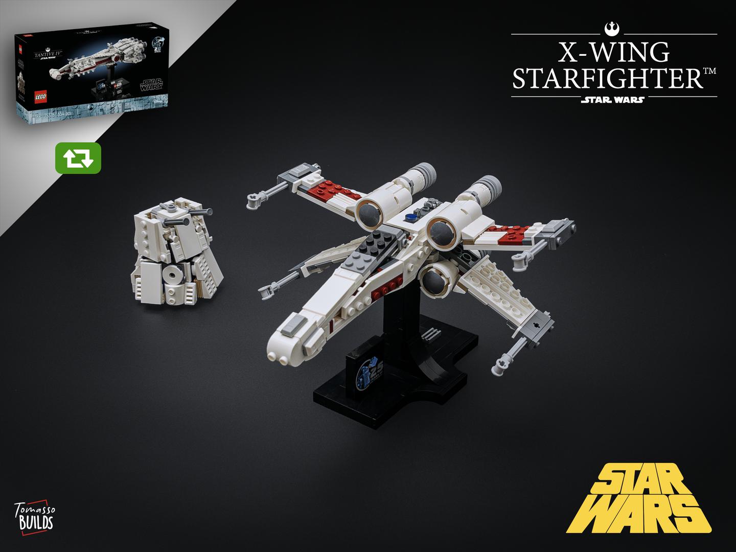 X Wing Starfighter from 75376 Tantive IV