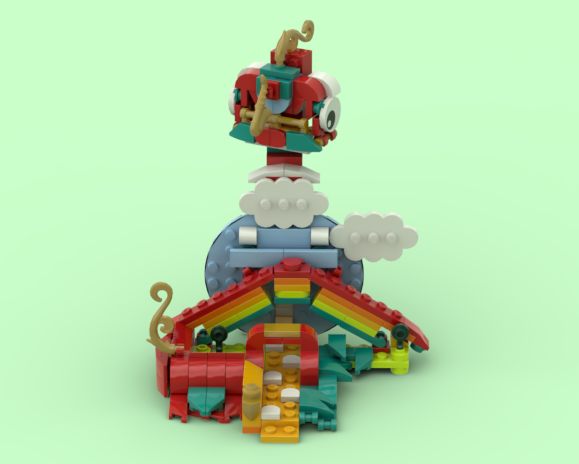 40611 Follow the yellow brick road alternate build