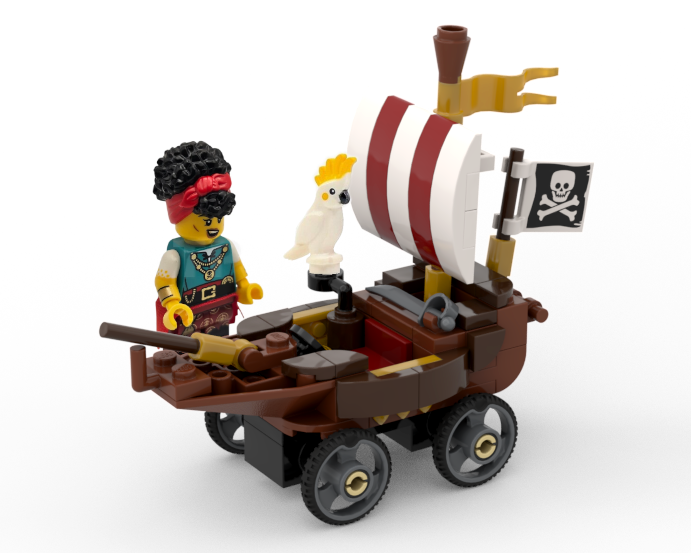 Pirate soap box racer for Pirate Quartermaster #2