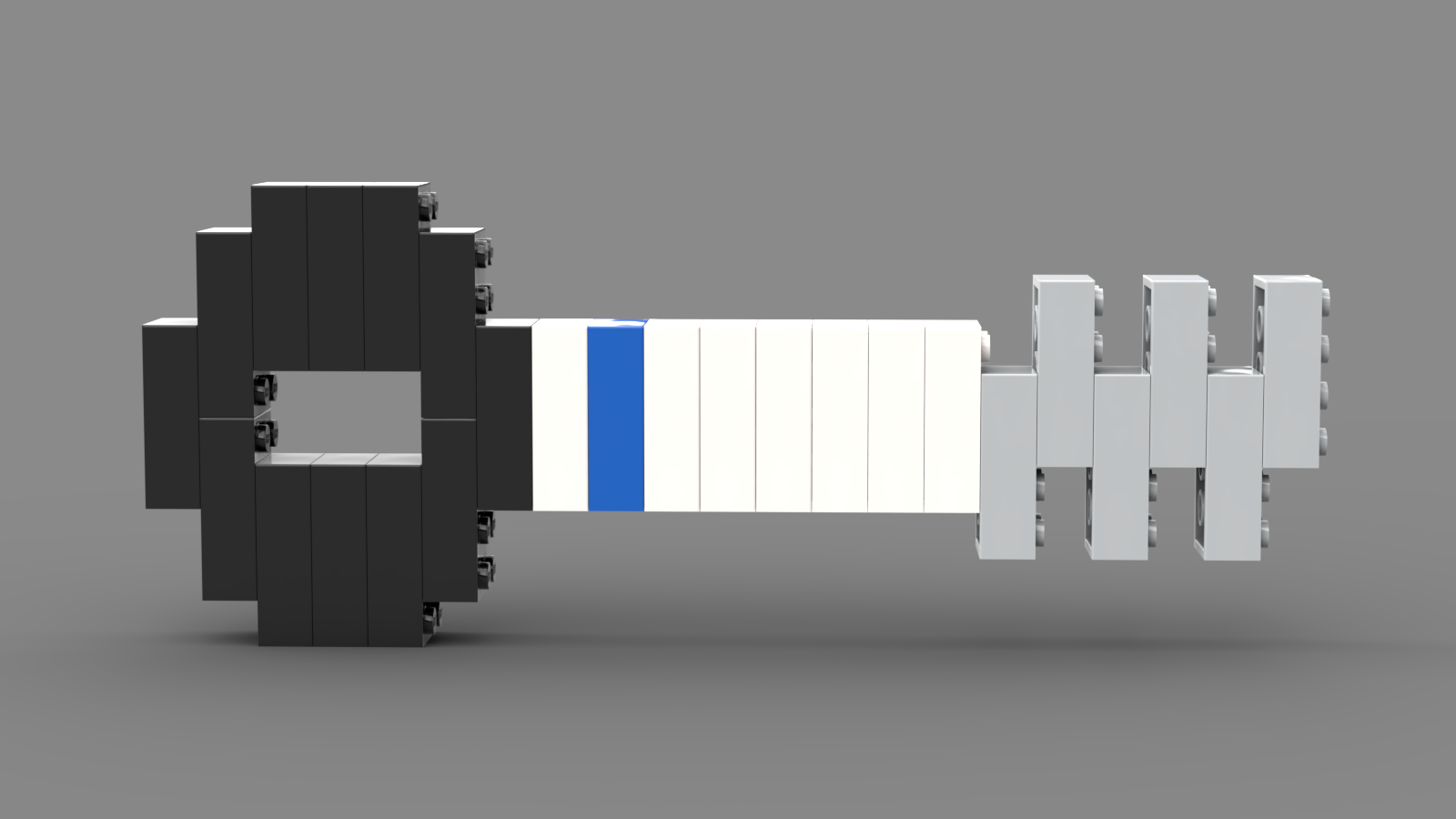 2x4 Key (MOC-210494) - LEGO MOC | MOC Tracker