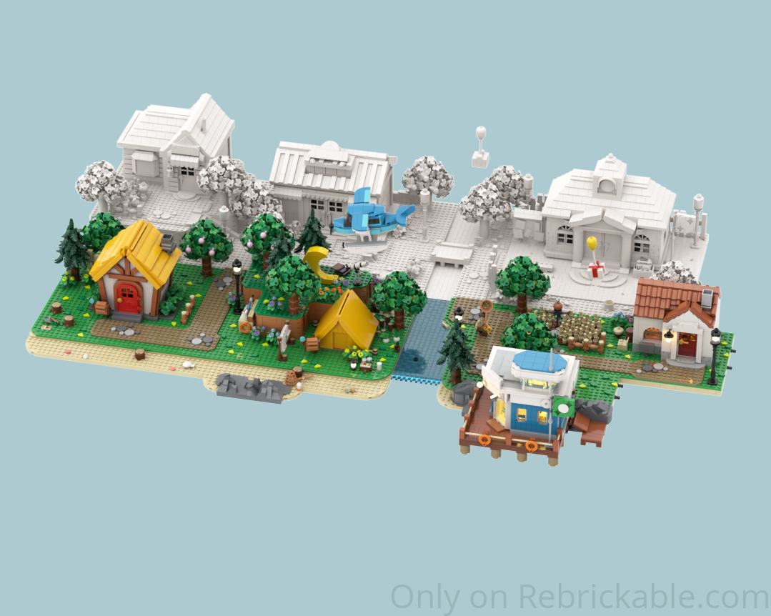 Animal Crossing Moc Collection - Part II [5 in 1]