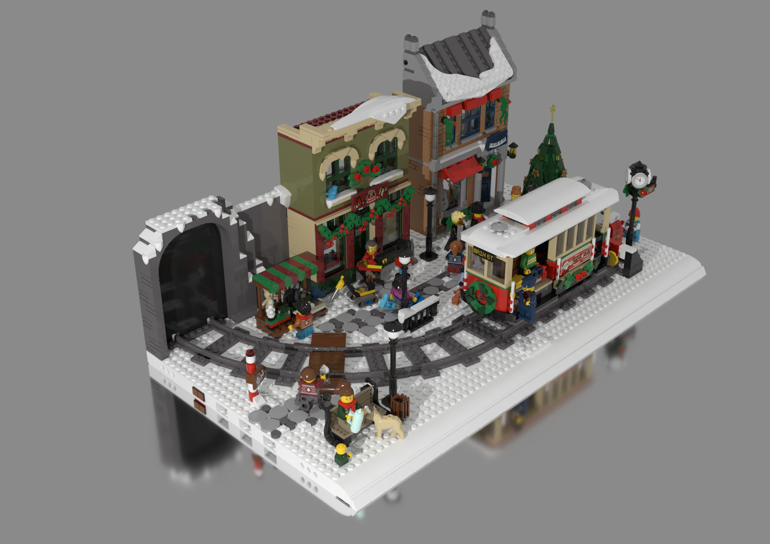 Ron's Winter Village 2024
