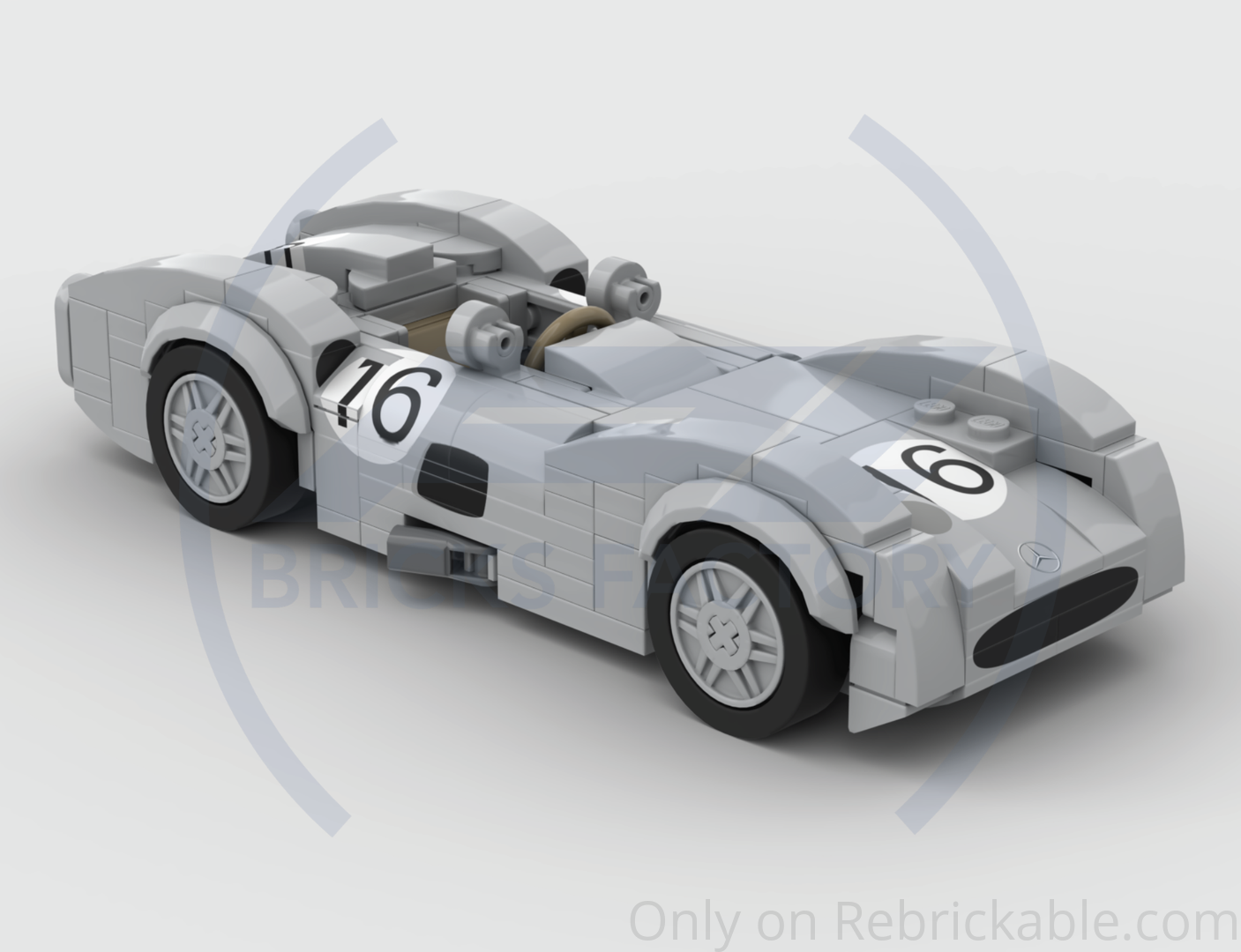 F1 Mercedes-Benz W196 Streamliner (Type Monza)