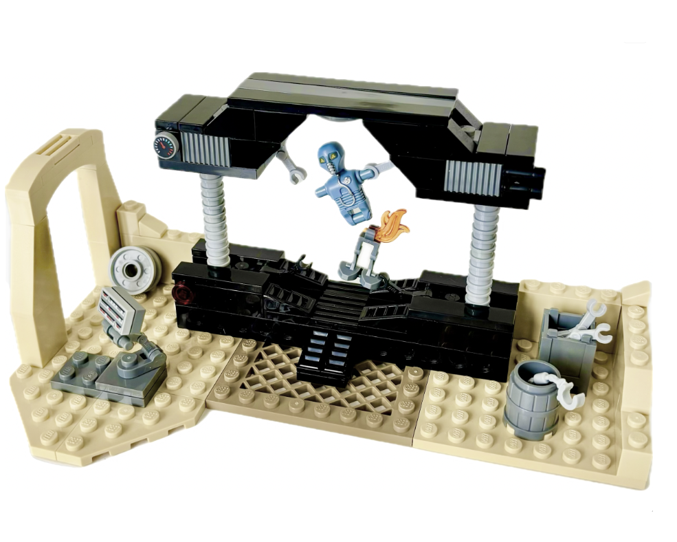 Jabba's Throne Room Medical Droid Torture