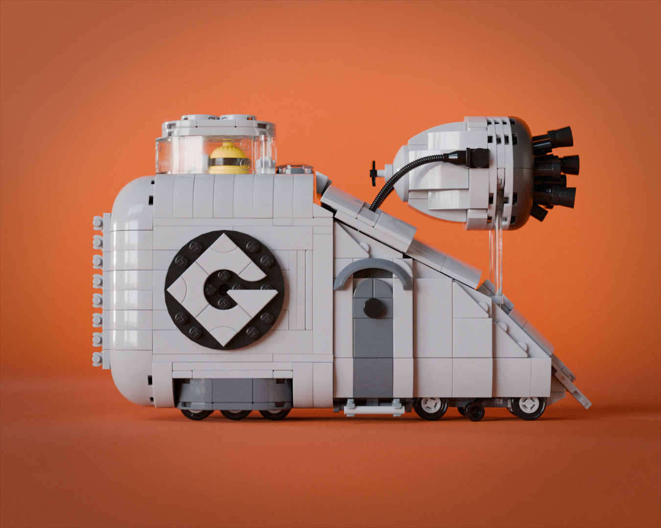 The Grumobile - Gru's Car from Despicable Me