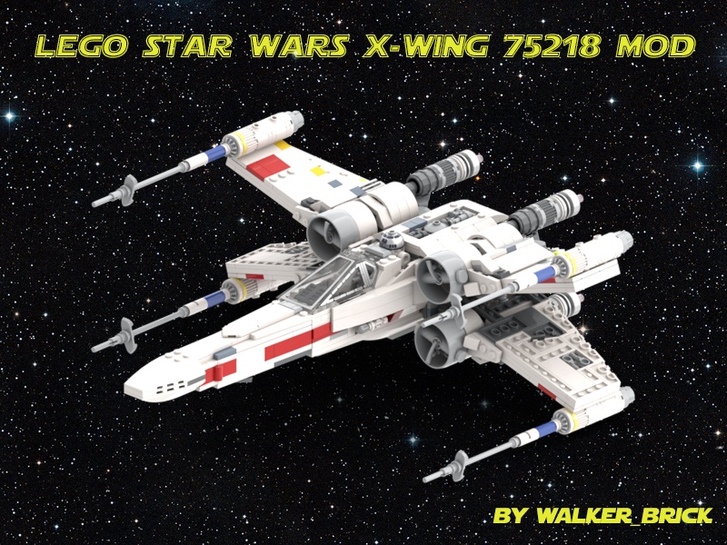 LEGO X Wing 75218 MOD