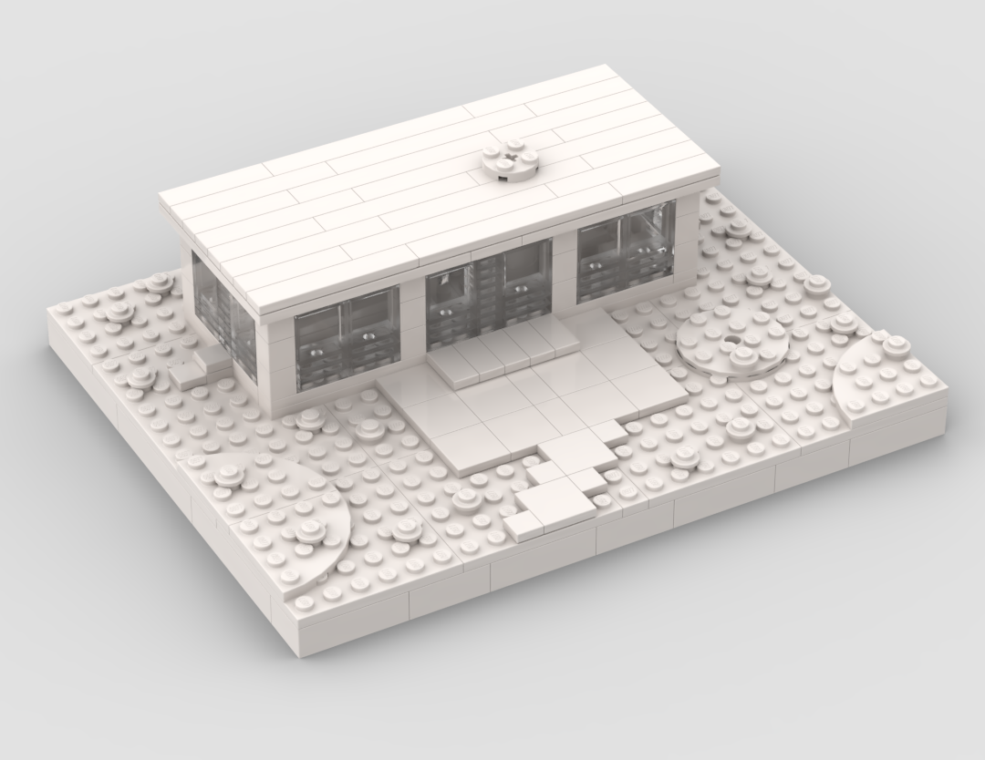 21050 Modern House alternate build