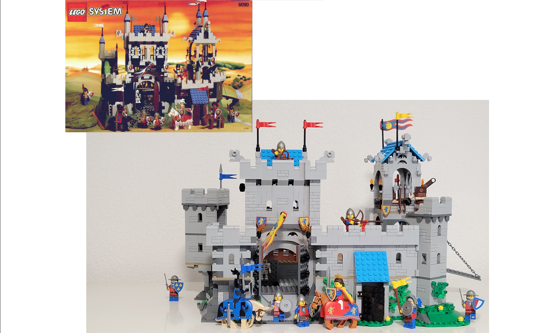 6090 Royal Knight's Castle rebuilt from 10305