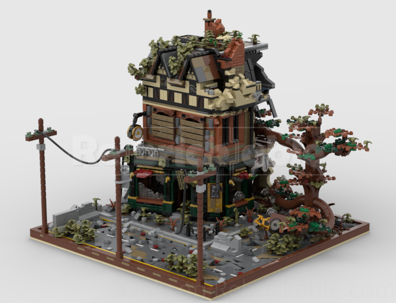 Lego set Tudor corner apocalypse version