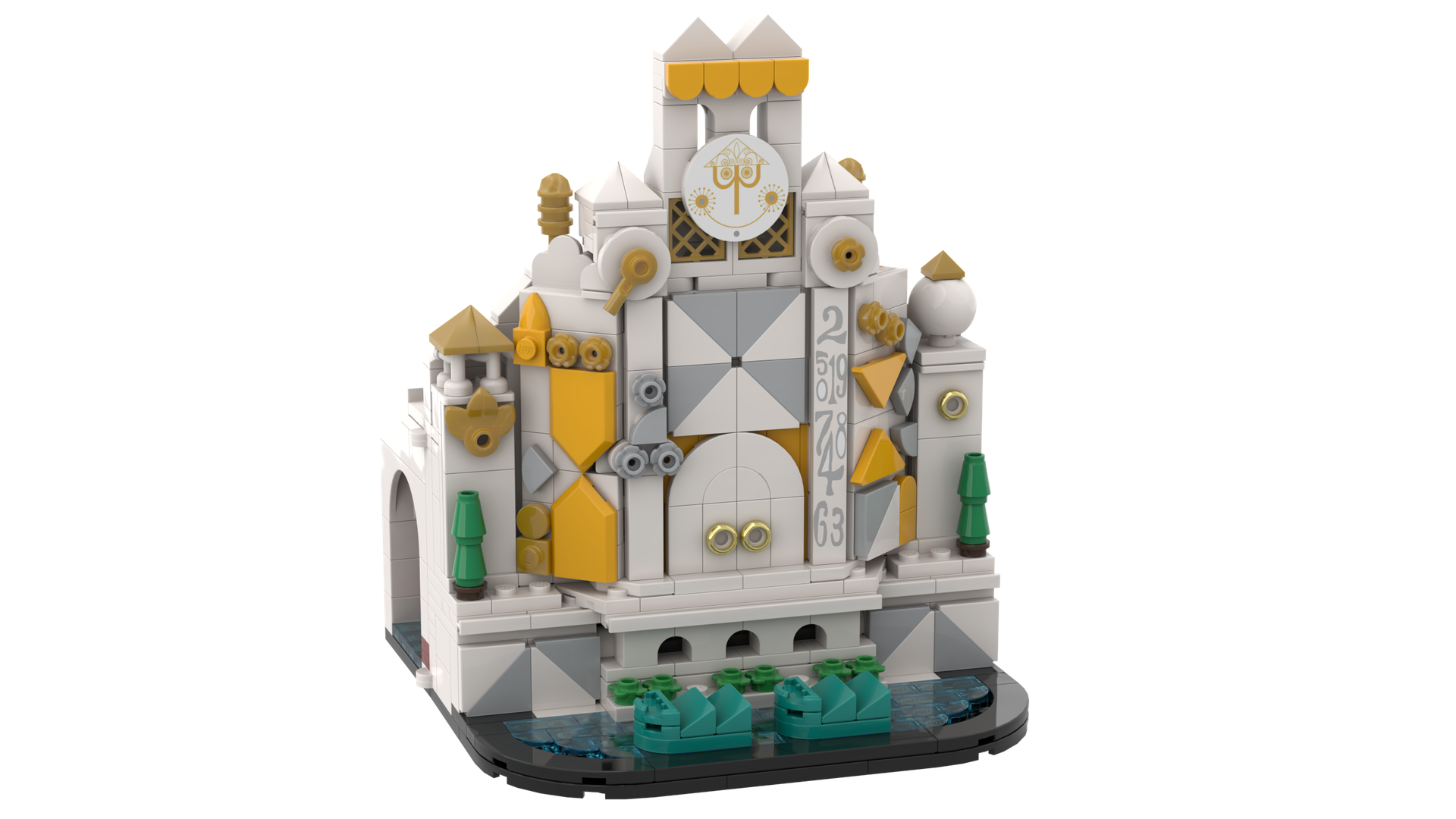 It's a Small World Microscale Clocktower