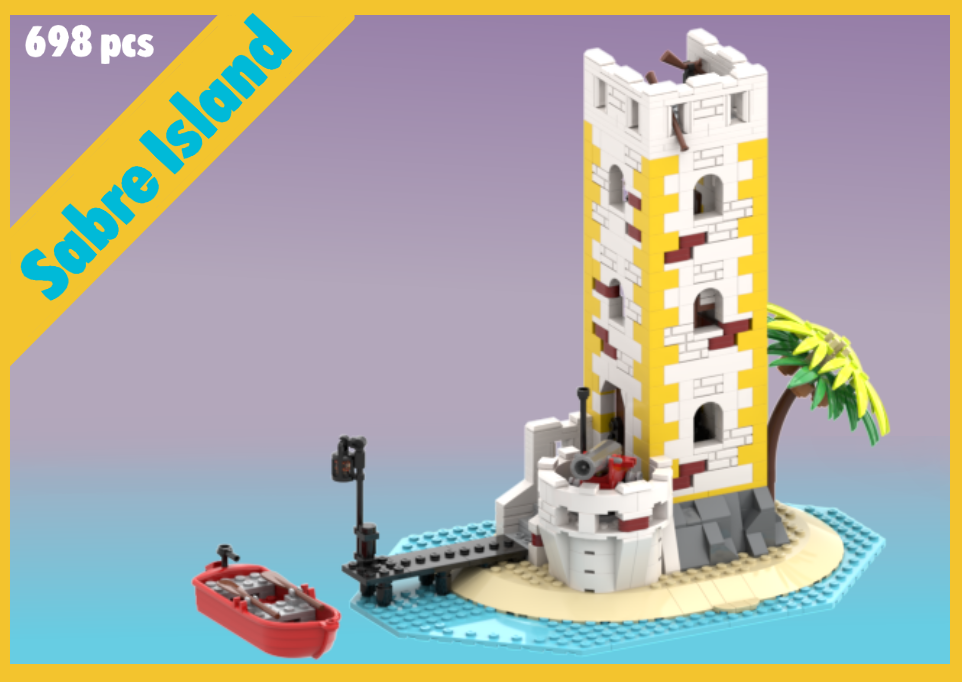 Sabre Island (6265) remake