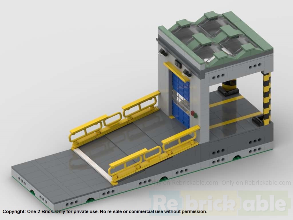 Modular Logistics Center - Driveway Section