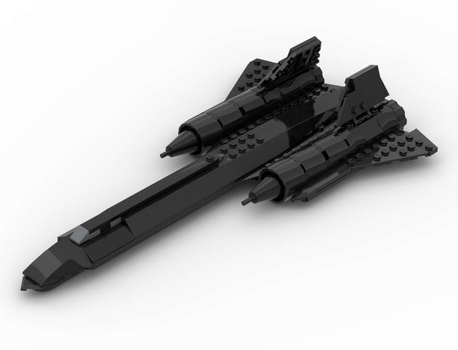 SR-71 Blackbird (1/110 scale)