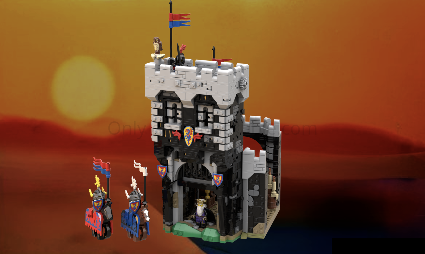 The Black Knight's Castle : Front gate