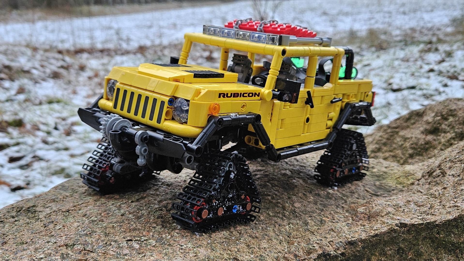 Jeep Wrangler tracked RC