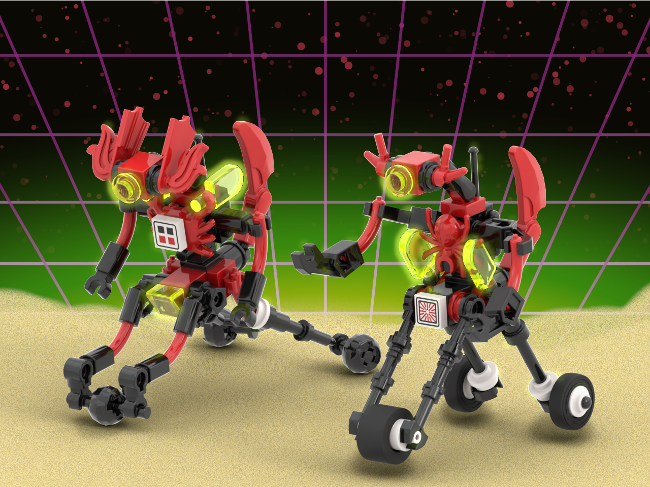 Crab &amp; Spider Racers