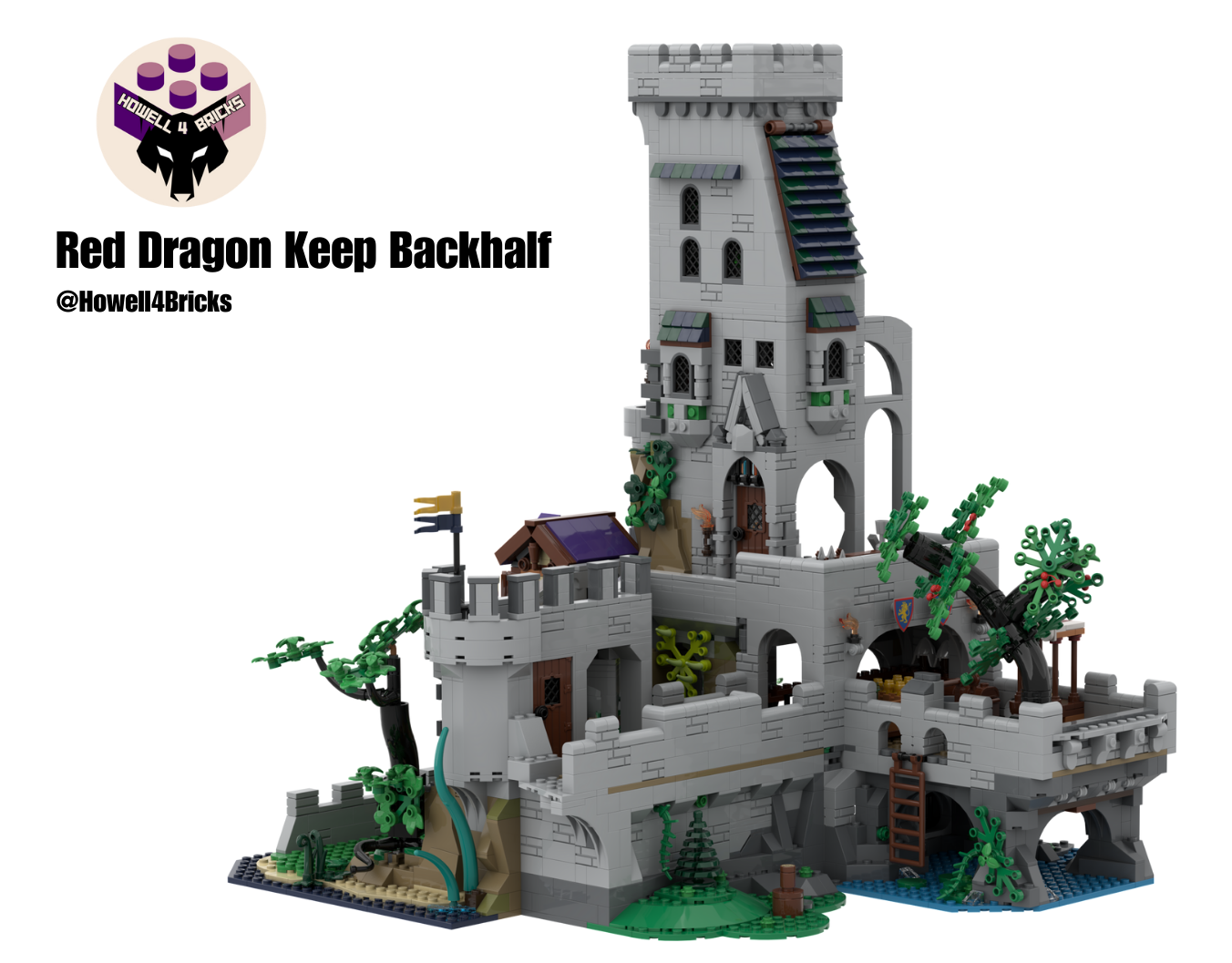 Red Dragon Keep Backhalf