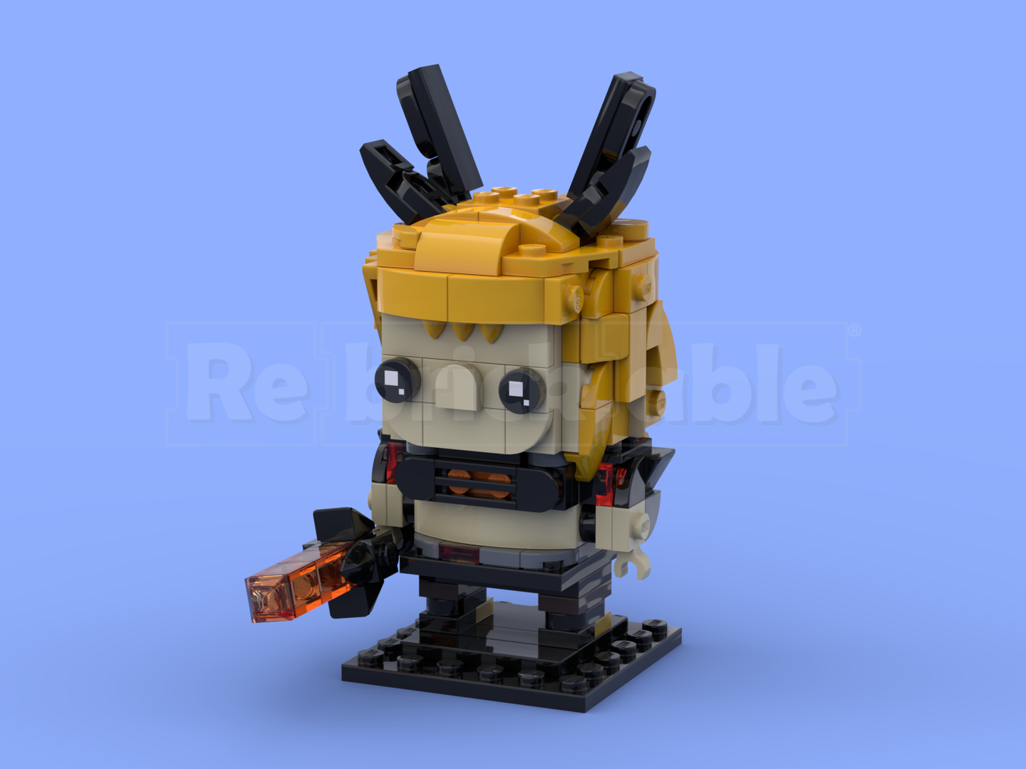 Marvel Rivals- Magik Brickheadz (MOC-212087) - LEGO MOC | MOC Tracker