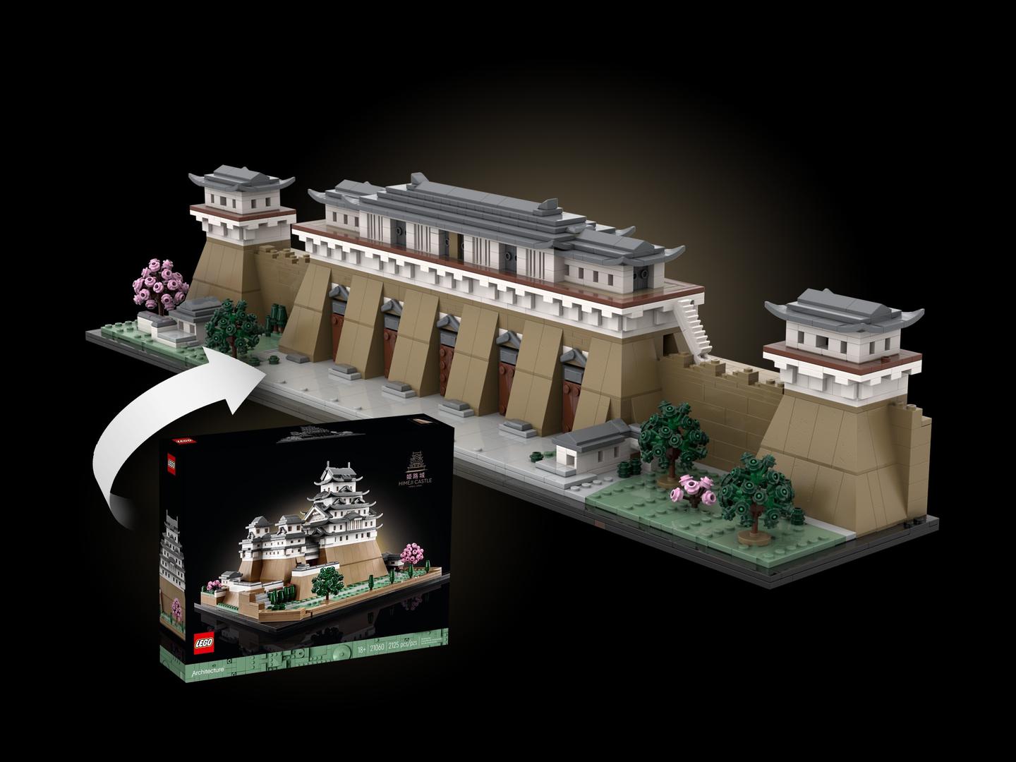 Chang'an Mingde Gate from Himeji Castle 21060 alternate build