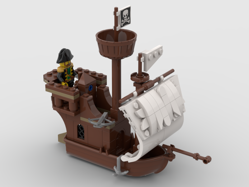 Small Pirate Boat