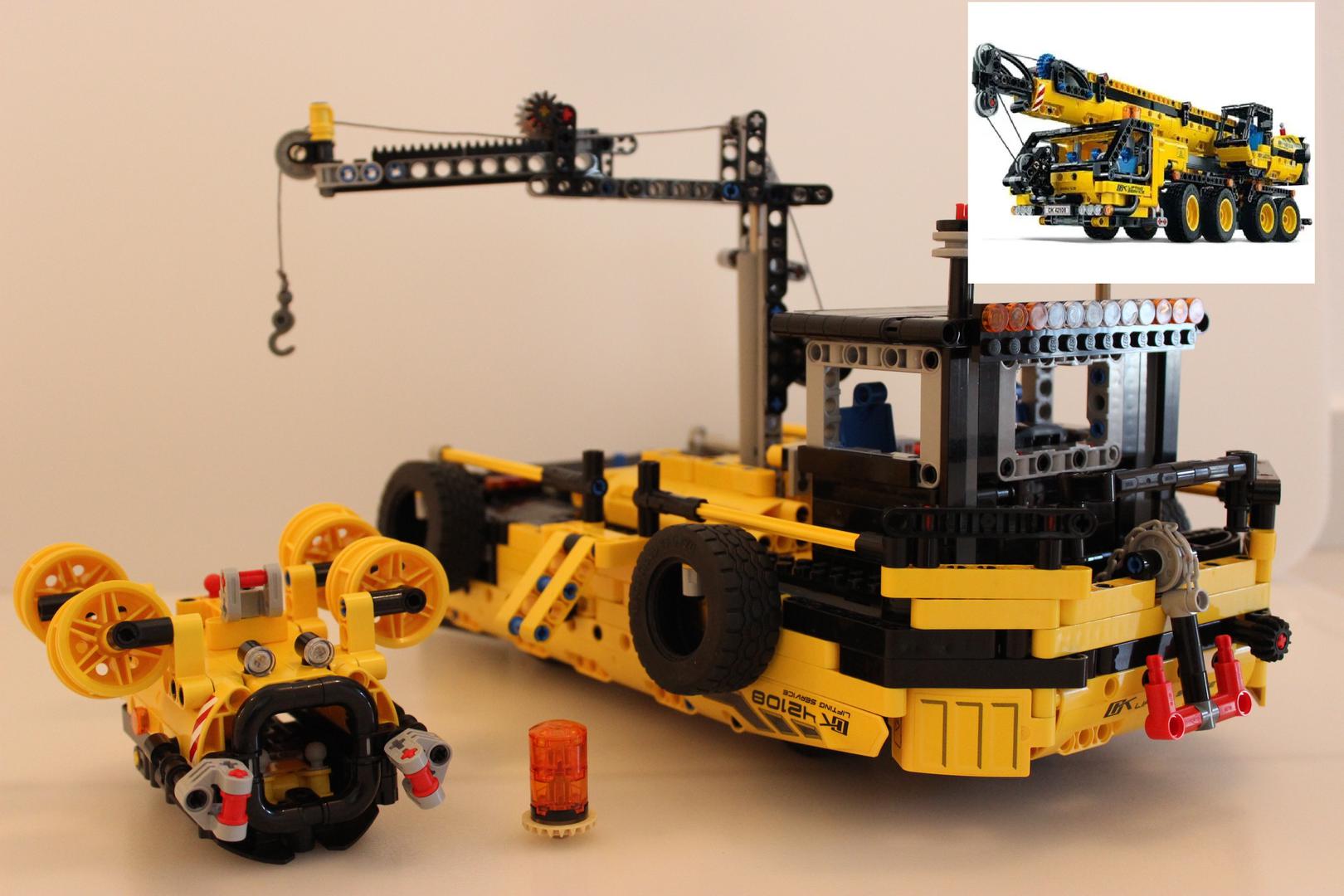 Sea explorer ship 42108 alternative model