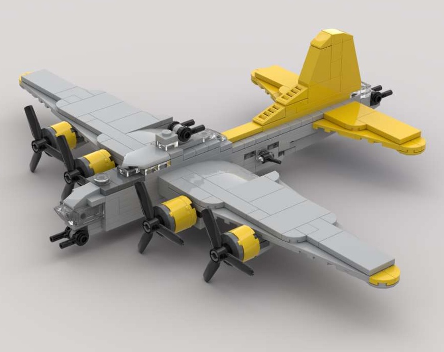 B-17  Flying Fortress (1/110 scale)
